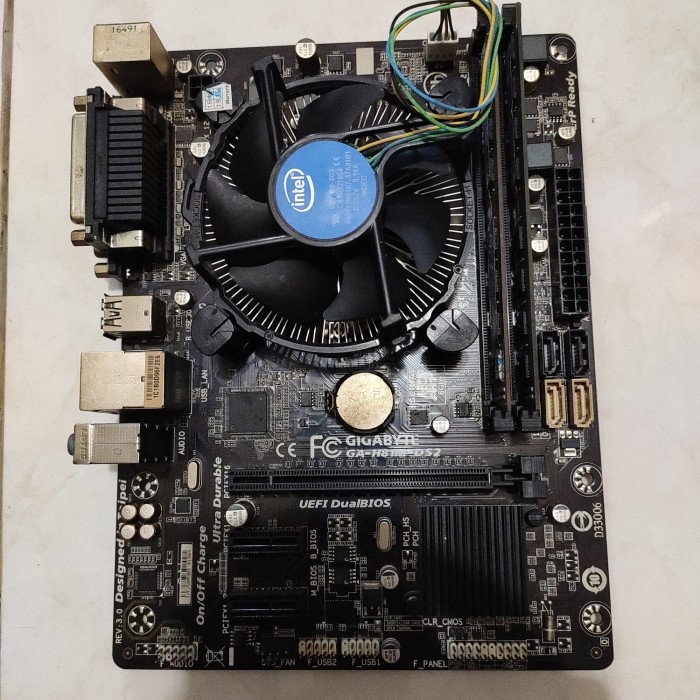 paket Mobo / Motherboard H81+ i3 4150 + ram 4gb