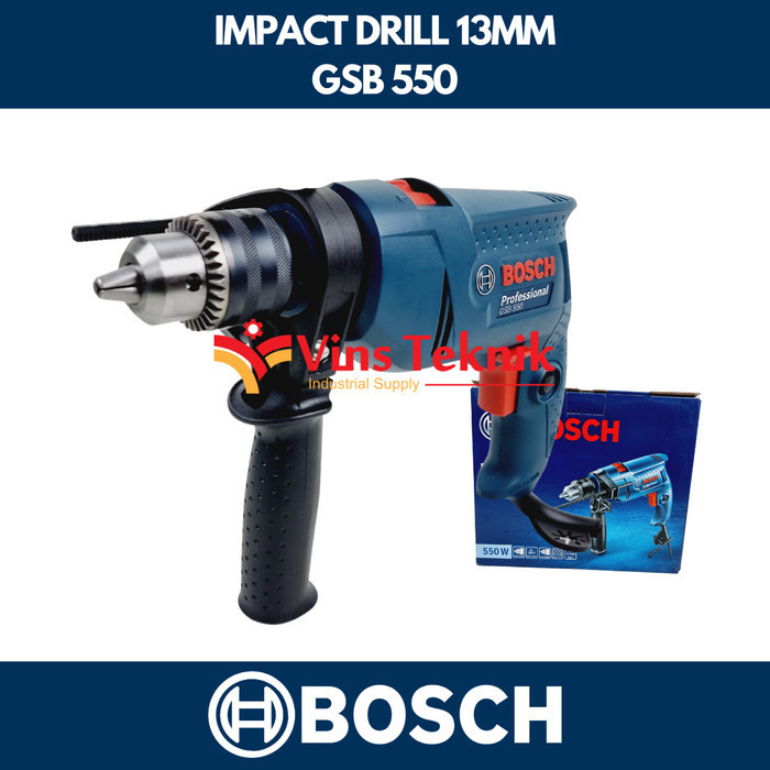 Mesin Bor Tembok Bosch Gsb 550 / Impact Drill Bosch Gsb550 Termurah
