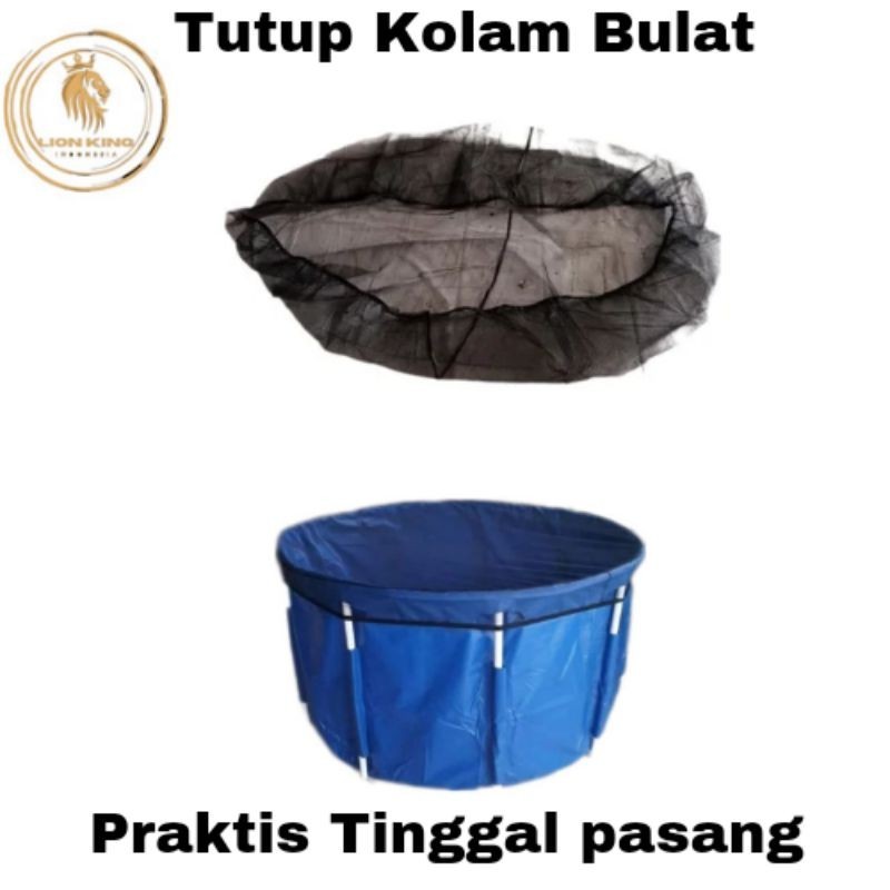 Tutup Kolam bioflok,Tutup kolam bulat