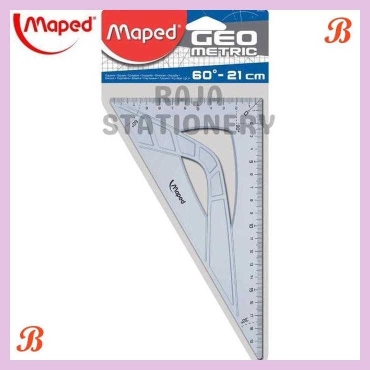 

| KG | MAPED TRIANGULAR RULER 21CM 90 PENGGARIS MAPED SUDUT 60 21CM