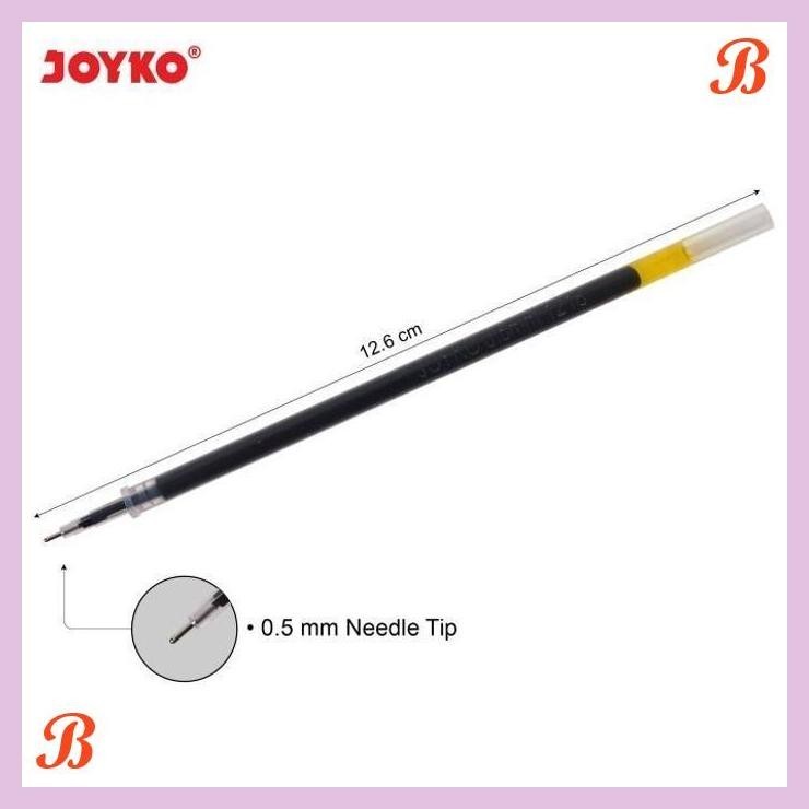 

| KG | JOYKO GEL PEN REFILL 0.5 ISI ULANG PEN JOYKO JK-100 GPR-203 [24PCS]