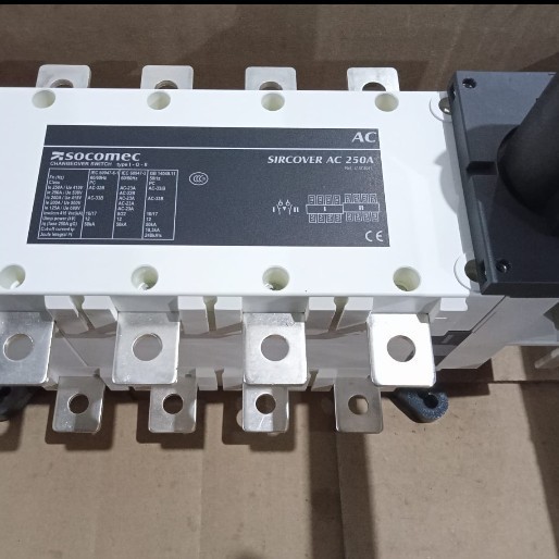 [New Ori] Cos Socomec 250A 4P Terbatas