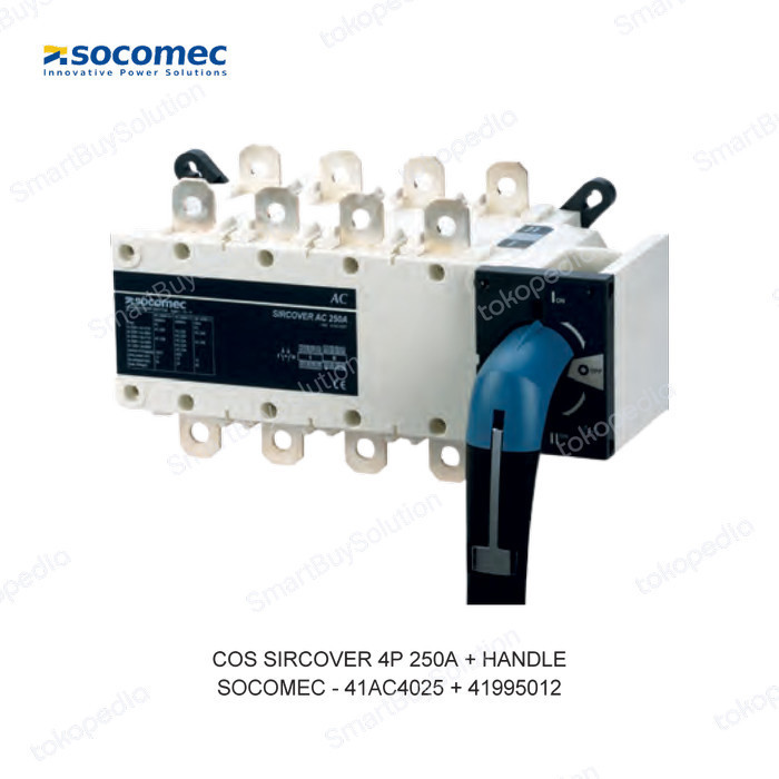 [New] Socomec Sircover 4P 250A Cos Terbatas