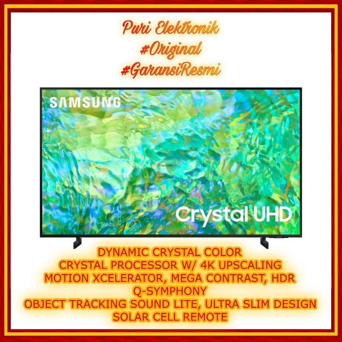 [New] Samsung Led Crystal Uhd 4K Smart Tv 65 Inch Cu8000 Ua65Cu8000 65Cu8000 Berkualitas