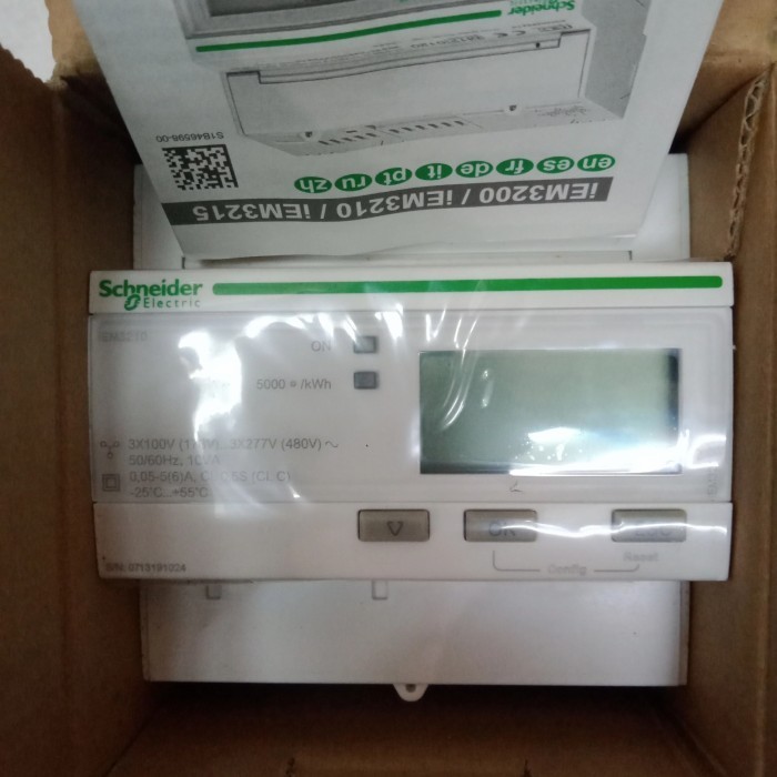 [New Ori] Kwh Schneider 3Phase 3210Tera Iem3210 A9Mem3210 Diskon