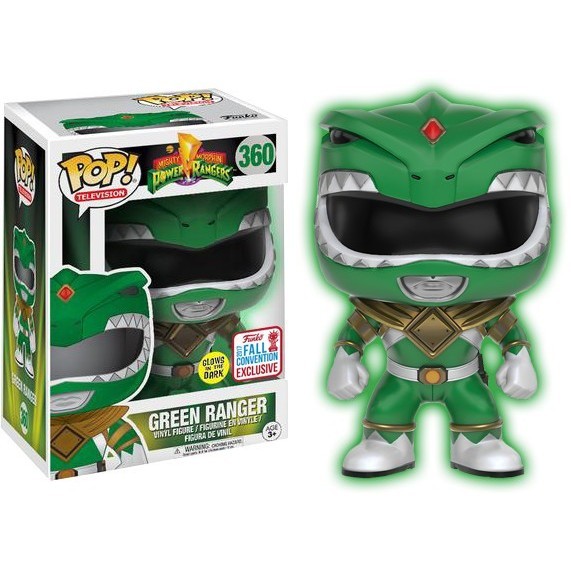 [Ori] Funko Pop Power Ranger Nycc Exclusive - Green Ranger Glow Terbatas