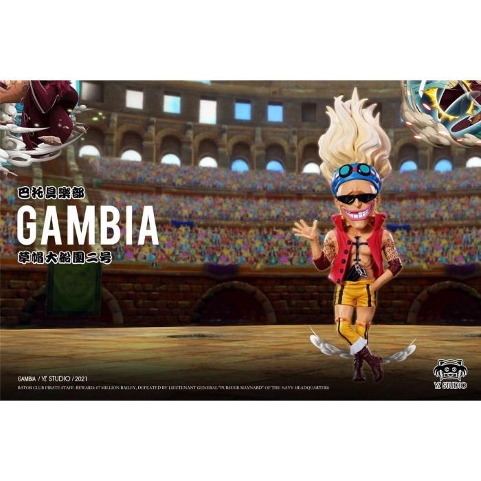 [Ori] Yz Studio Wcf Resin Gambia / One Piece Berkualitas