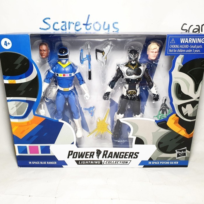 [Ori] Lightning Collection Power Rangers In Space Blue Psycho Silver Ranger Terbaru