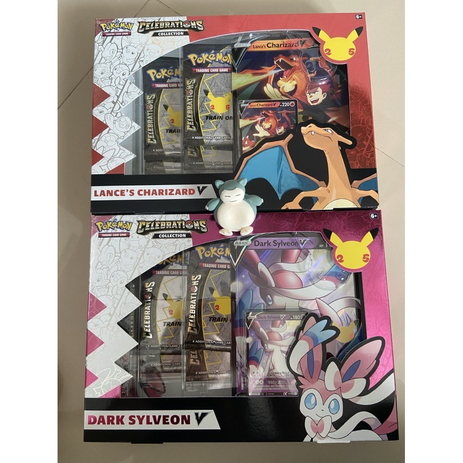 [Original] Pokemon Celebrations 25Th Anniversary Dark Sylveon V Lance'S Charizard Limited