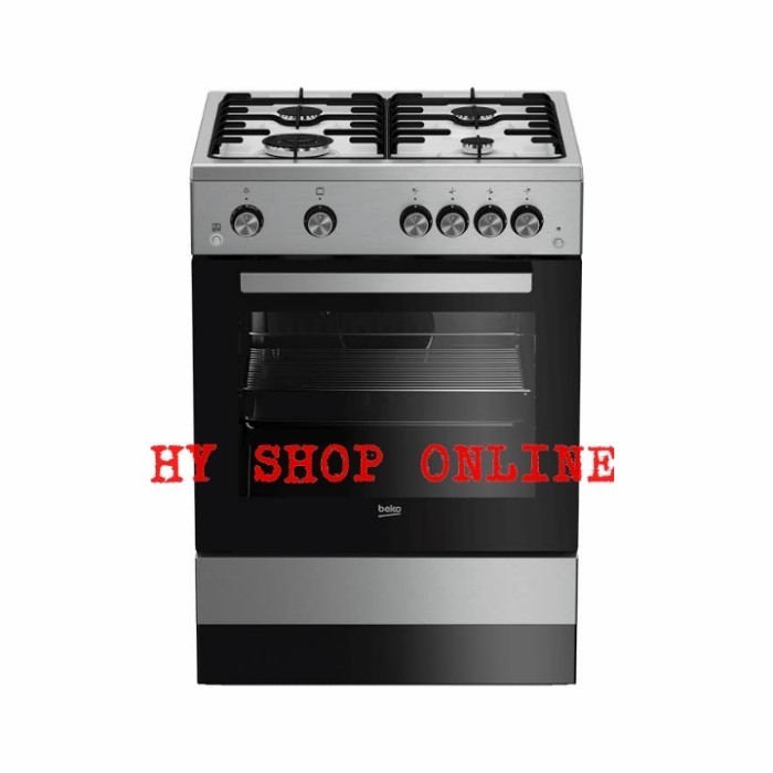 [New] Beko Fsgt6112Dxl Kompor Freestanding 4 Tungku Terbatas