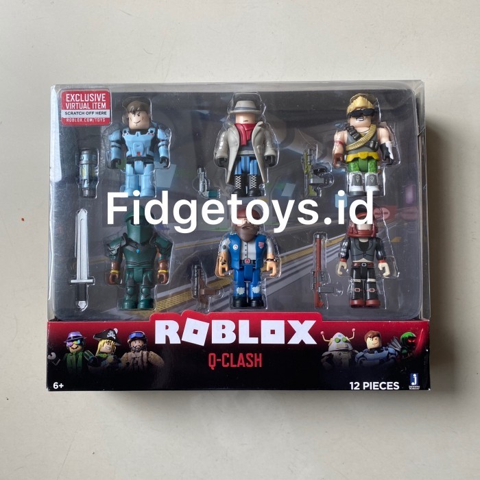 [Ori] Roblox Q-Clash Six Figure Pack Terbatas