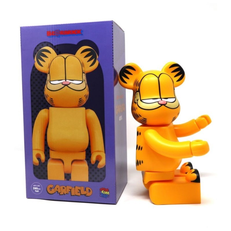 [Original] BeRbrick Bearbrick Garfield 400  Hottoys Medicom Limited