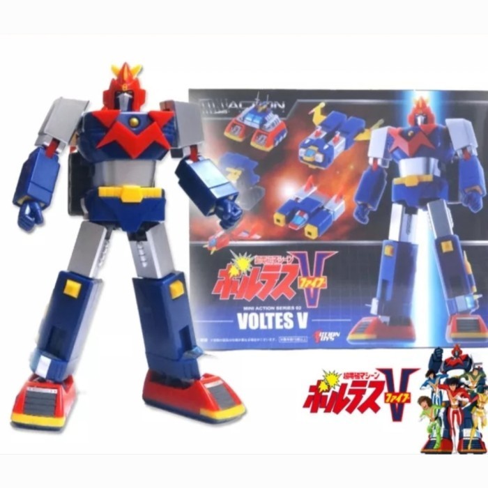 [Original] Mini Action Voltes V Voltus Diskon