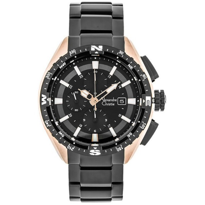 ✅New Jam Tangan Alexander Christie Pria Original 6436 M3 Ac6436Mc Tr Berkualitas