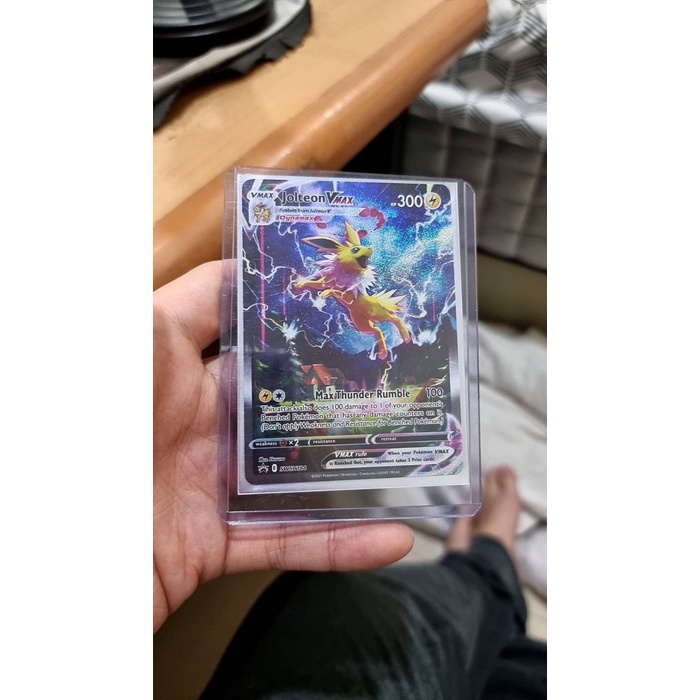 ✅Baru Jolteon Vmax - Swsh184 - Alternate Art Promo Pokemon Sword  Shield Pr Terbaru
