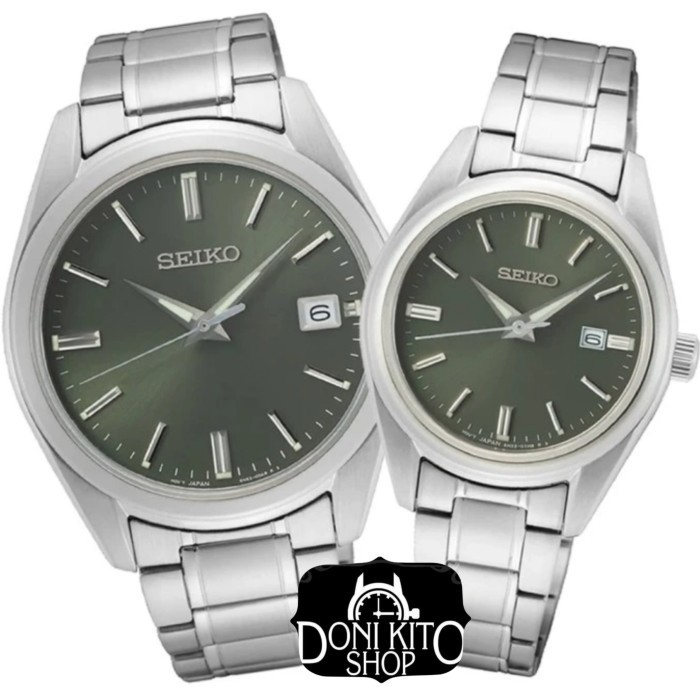 ✅New Seiko Original Sur533P1 Sur527P1 Jam Tangan Seiko Couple Original Terbatas