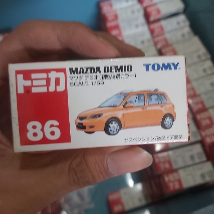 [Original] Tomy Tomica 86 Mazda Demio 1/59 Diecast Special Color Limited