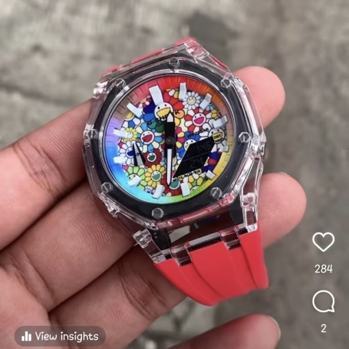 ✅New Jam G-Shock Gshock Ga-2100 Ga2100 Murakami Transparant Original Gen3 Diskon