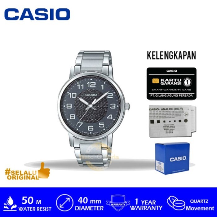 ✅New Casio General Mtp-E159D-1Bdf/ Mtp-E159D1Bdf/ Mtp-E159D Original Murah Terbaru