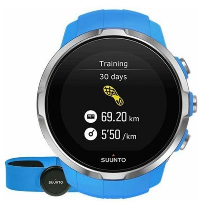 ✅New Jam Tangan Suunto Original Suunto Spartan Sport Blue Hr Terbatas