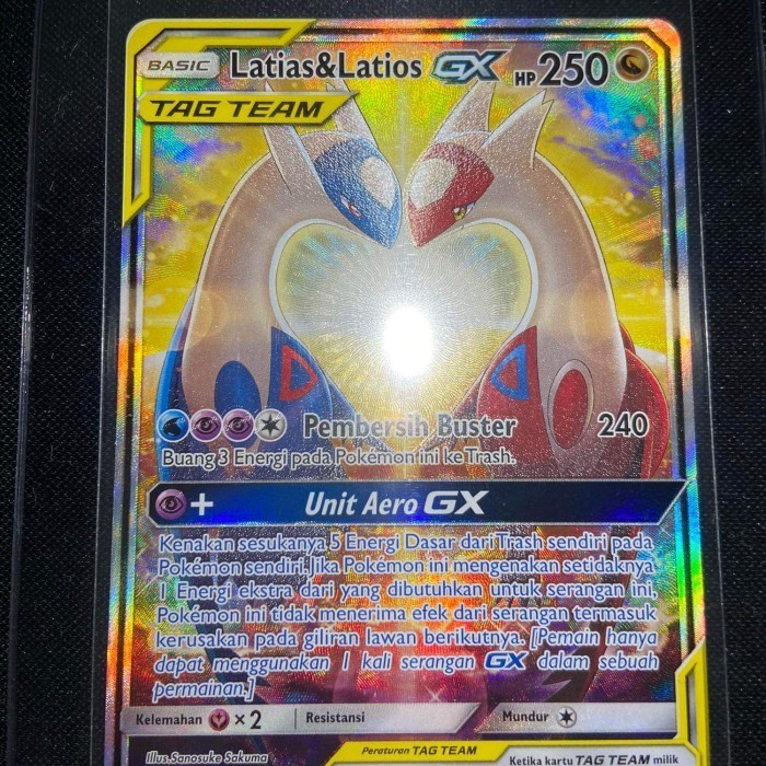 ✅Baru Kartu Pokemon Tcg Id Indonesia Ac3A Latios  Latias Gx Sr Aa Terbaru