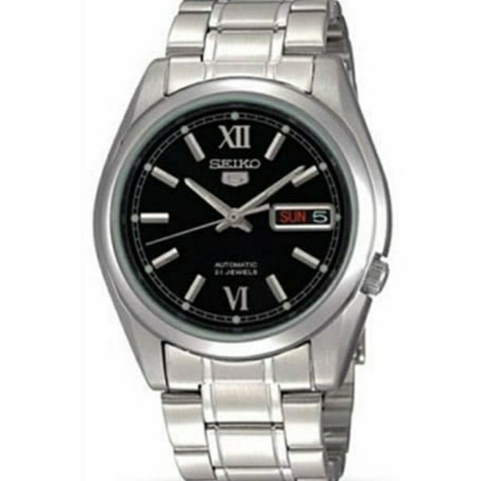 ✅New Ori Jam Tangan Pria Seiko 5 Automatic Snkl55K1 Snkl55 Original Diskon