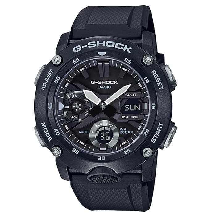 ✅New Jam Tangan Casio G-Shock Ga-2000S-1Adr Ga 2000S 1Adr Black Original Berkualitas