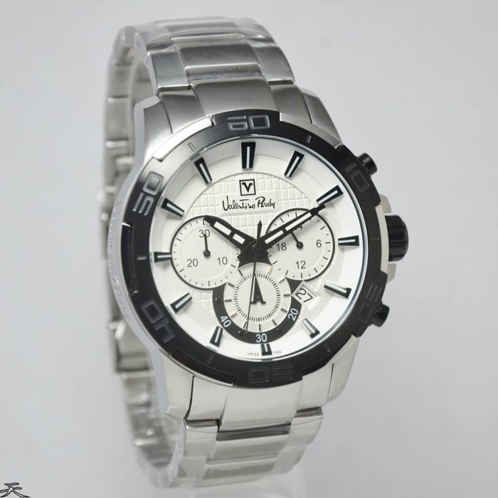 ✅Original Vr102-1312 - Jam Tangan Pria Original - Silver Diskon