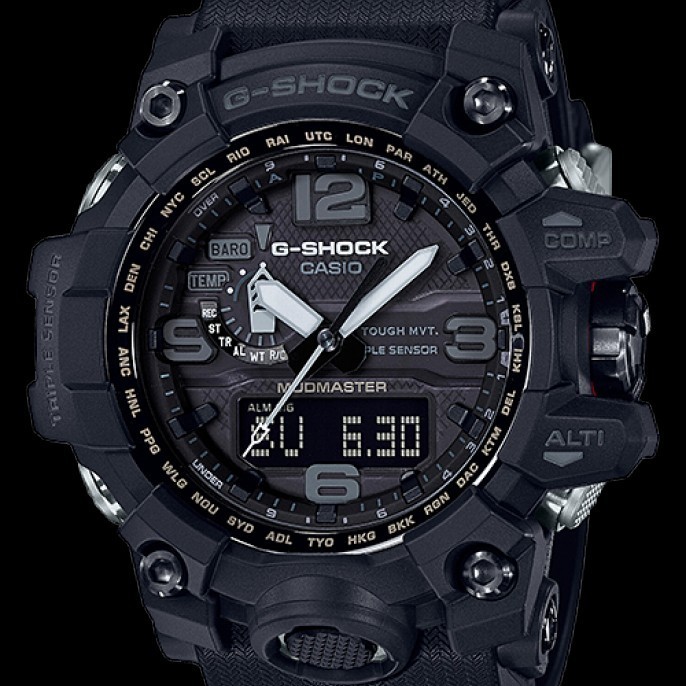 ✅Original Jam Tangan Casio Gshock Pria Mudmaster Gwg-1000-1A1 Original Gwg1000 Berkualitas