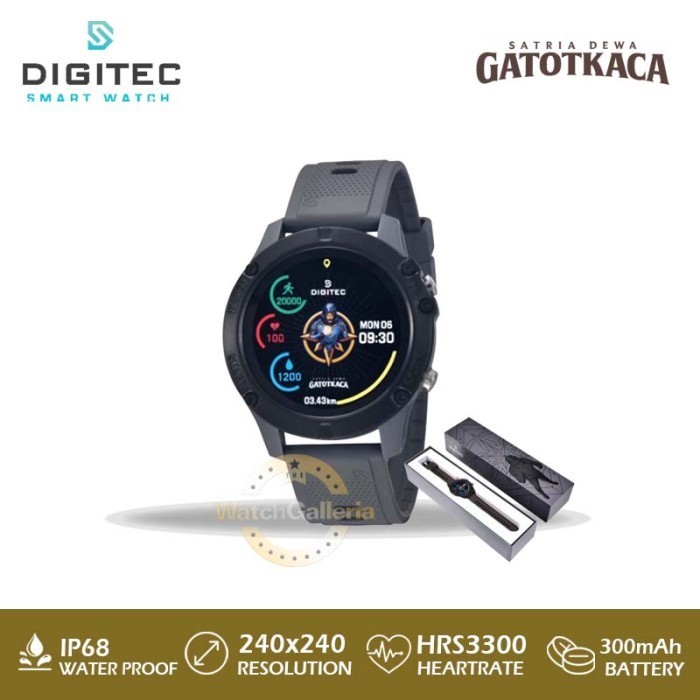 ✅Original Jam Tangan Pria Smartwatch Digitec Gatotkaca Gy Limited