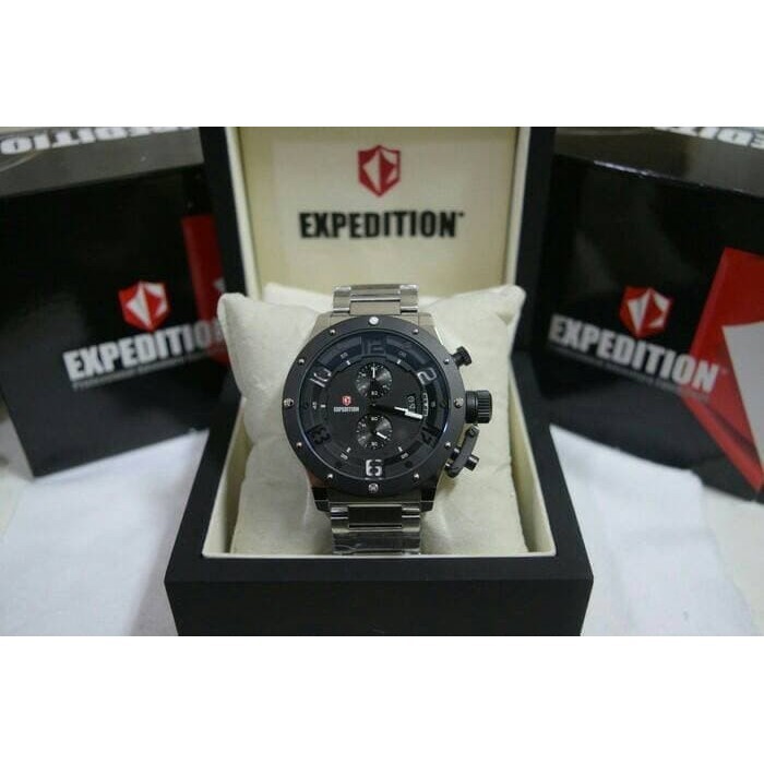 ✅Ready Expedition E6381 Silver Black. Garansi Resmi 1Tahun Berkualitas