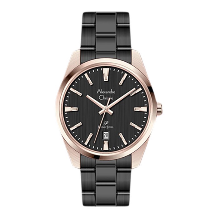 ✅Original Jam Tangan Pria Alexandre Christie Primo Steel Ac 1035 Md Bbrba Men B Terbaru
