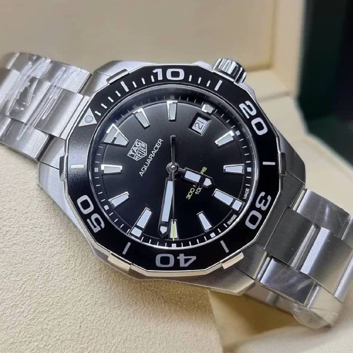 ✅Ori Tag Heuer Aquaracer 300M Black Original 41Mm Limited