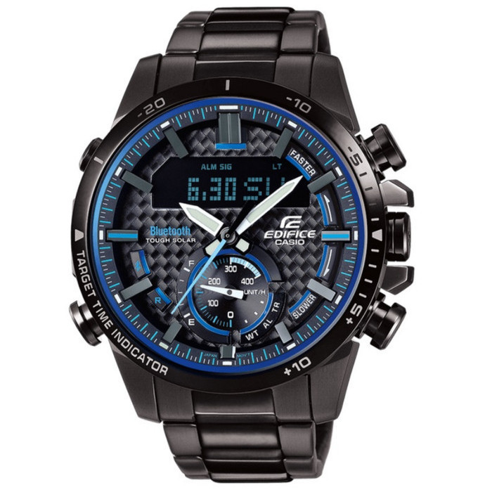 ✅Original Casio Edifice Bluetooth Ecb-800Dc-1A Tough Solar Original Diskon