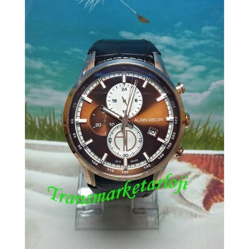 ✅Sale Jam Tangan Pria Alain Delon Ad406-1542C Original Garansi Resmi Terbaru