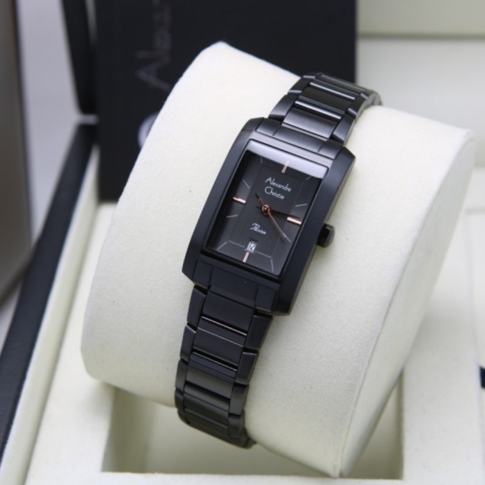 ✅Termurah Jam Tangan Wanita Alexandre Christie Original Ac2979 Black Terbatas