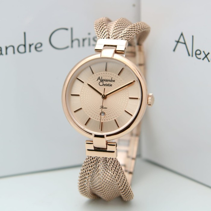 ✅Termurah Alexandre Christie Wanita Ac2872 / Ac 2872 Rosegold Original Berkualitas