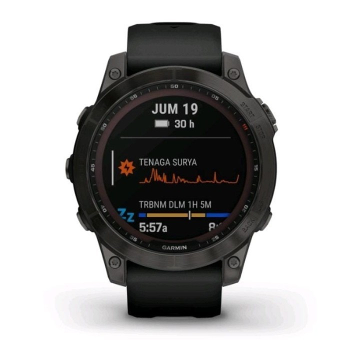 ✅Sale Garmin Watch Original Fenix 7 Sapphir Blck Dlctiw Blck Gpssea Jam Pria Limited