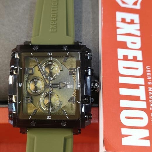 ✅Termurah Jam Wanita Original Expedition Exp E 6808 M All Stainless Diskon