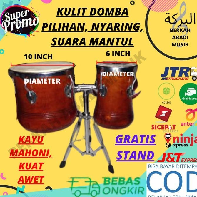 Gendang Ketipung Kendang Ketipung Kendang Dangdut Gendang Tabla Kualitas Premium