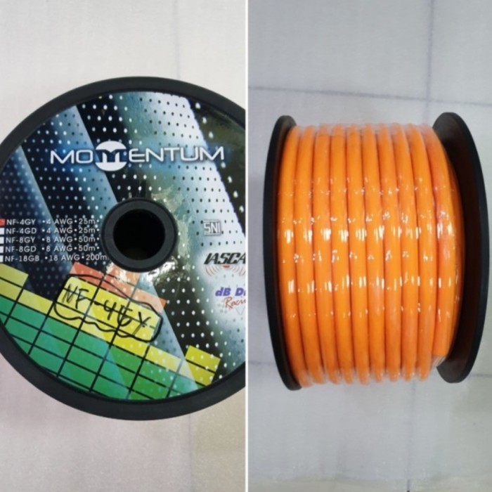 [New] Kabel Momentum 4 Awg / Kabel Power Mobil Momentum Berkualitas