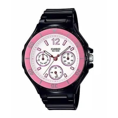 ✨Baru Casio Original Wanita Lrw-250H-1A3Vdf Rubber Strap Berkualitas