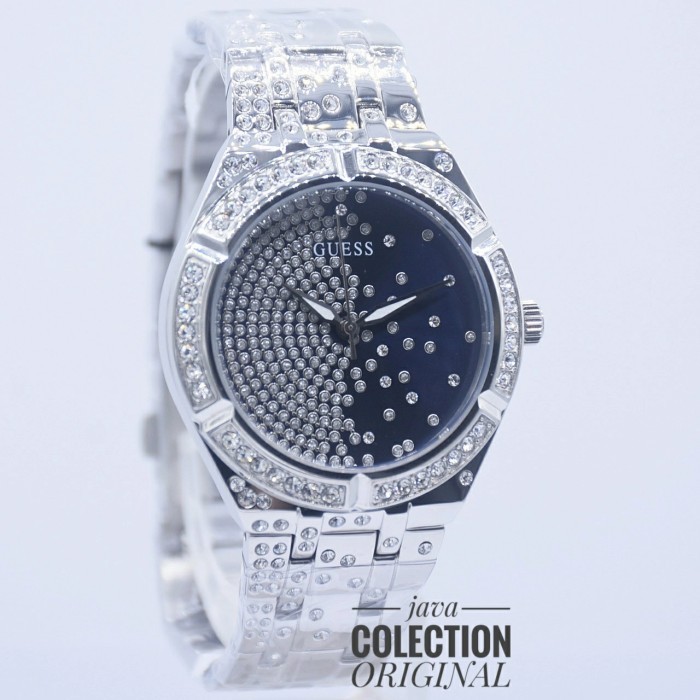 ✨Baru Jam Tangan Wanita Guess Gw0312L1 Silver Original Resmi Terbaru