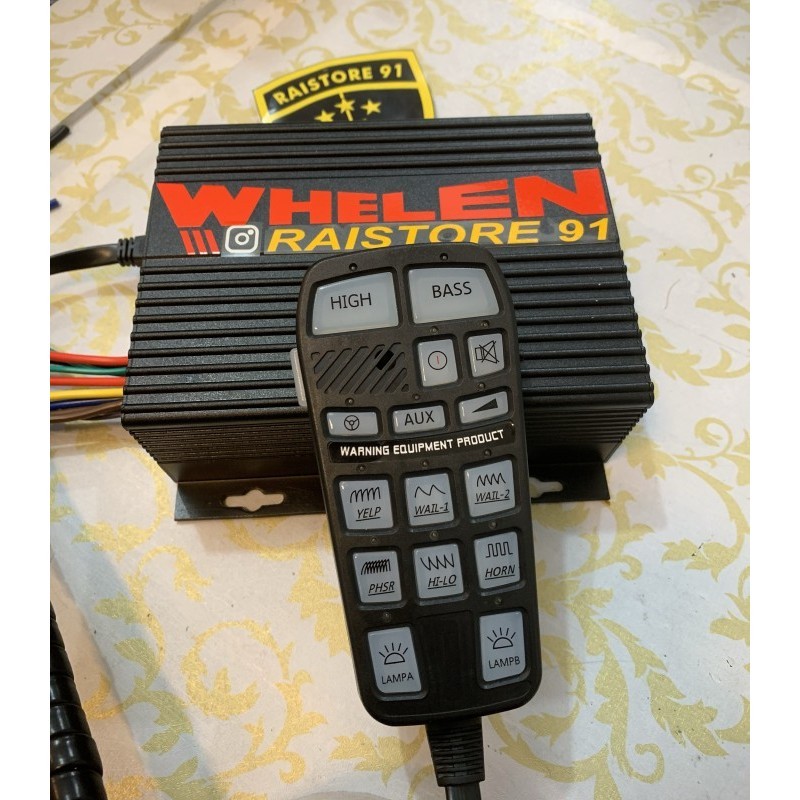 ✨New Ori Ic Whelen Hhs Handle Rep Whelen Hhs3200 Suara 99Sama Kencang Sirine Terbatas