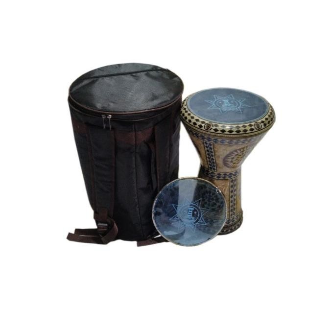 Darbuka Import Mesir Alexandria Gawharet Soumbaty Asli 8 3/4Inch 9Inch Kualitas Premium
