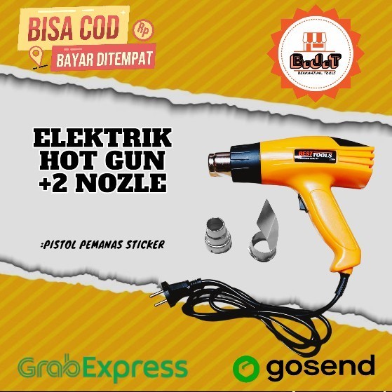 Hot Gun Hot Air Gun Heat Gun Pemanas Plastik Skotlet Heat Gun Pistol