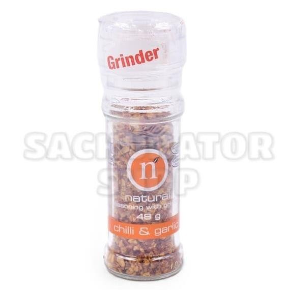 

Termurah Bumbu Rempah Natural Seasoning With Grinder Chili Chilli & Garlic