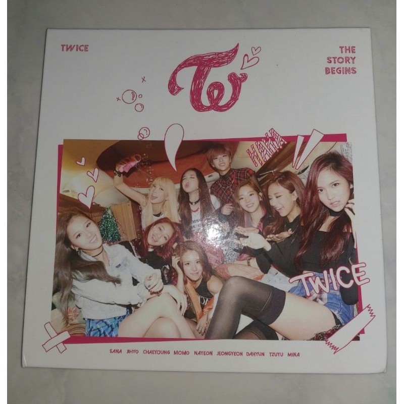 ALBUM TWICE THE STORY BEGINS