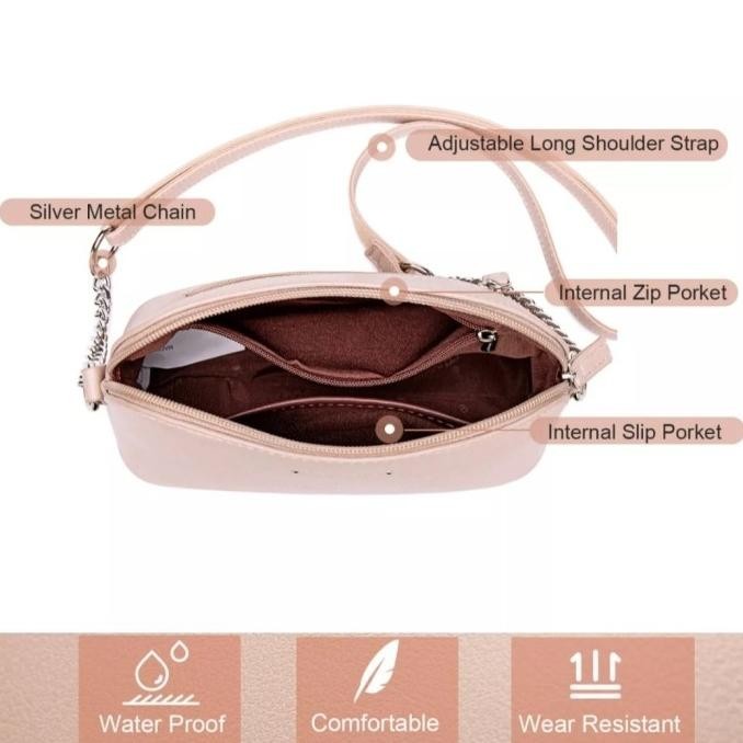 David Jones Paris Tas Tangan Selempang Wanita Original Cm5396