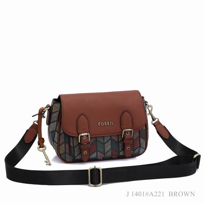 Fossil Field Messenger Bag A221/Tas Selempang Wanita Import Branded